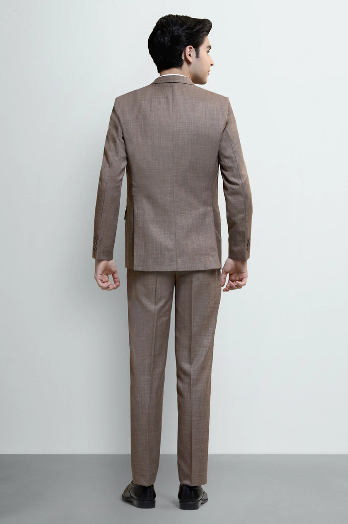 Light Brown Suiting for Boys