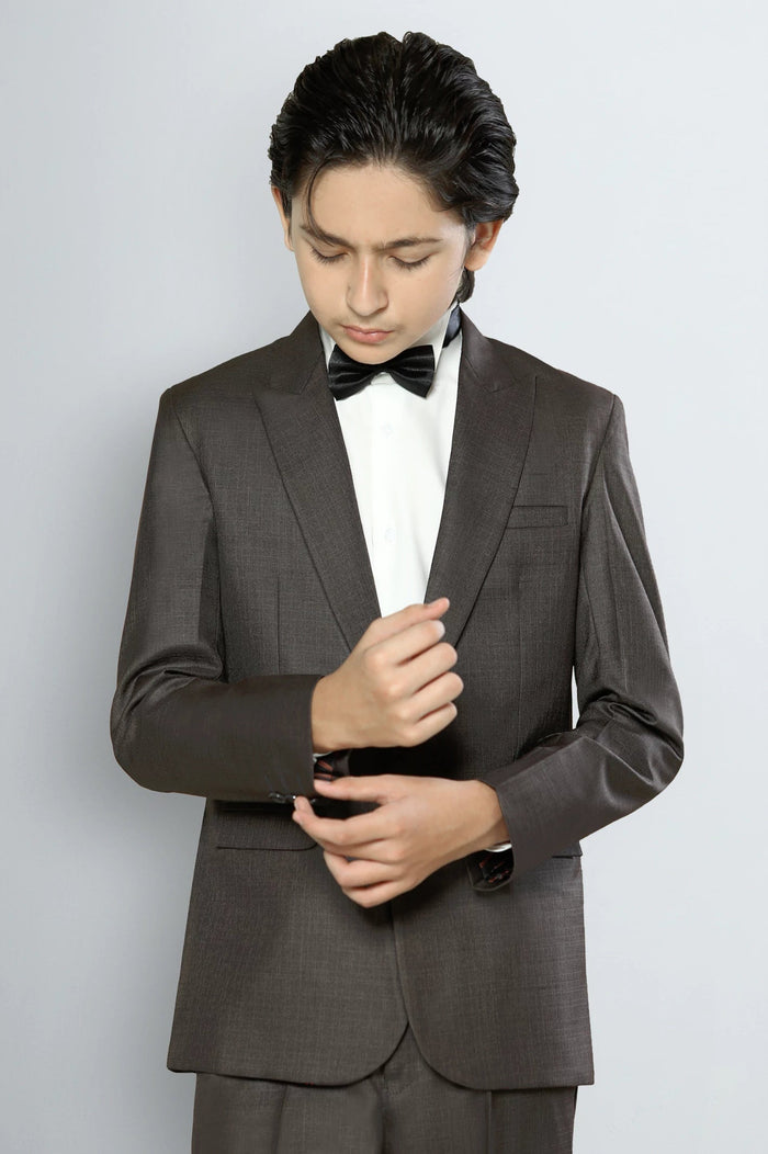 Brown Suiting for Boys