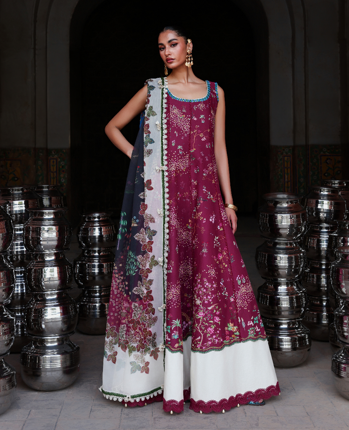 Mahru – 3 Piece Printed Lawn
