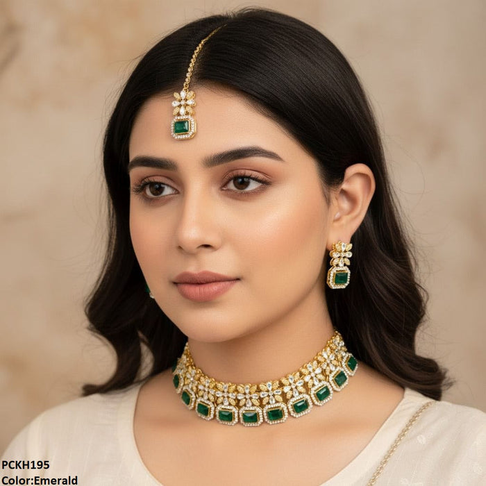 Chorsi Flower Jewellery Set