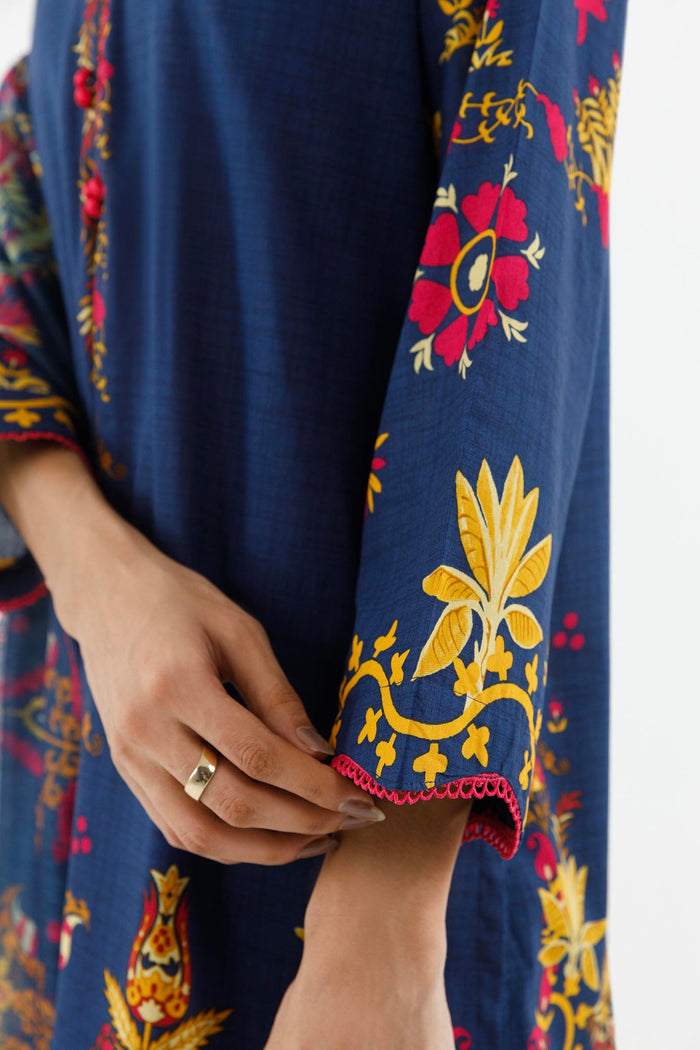 Multi Printed Lawn Suit