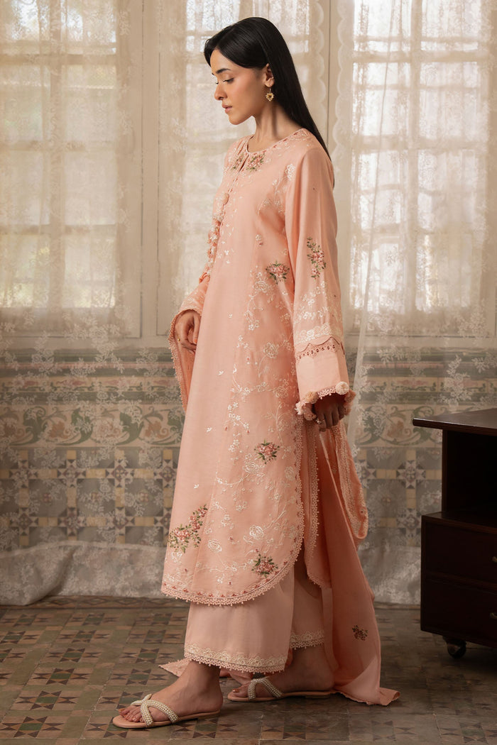 Petal Muse 3 Piece Embroidered Suit