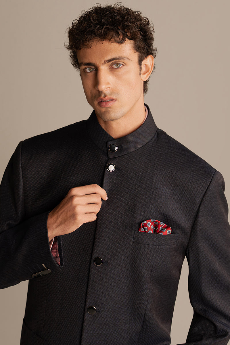 Ebony Black Prince Jacket