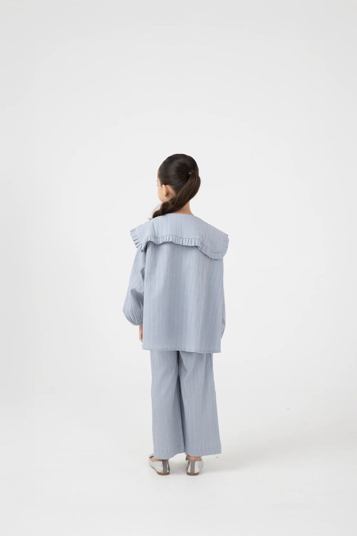 Grey Mist Cotton Co-ord Set