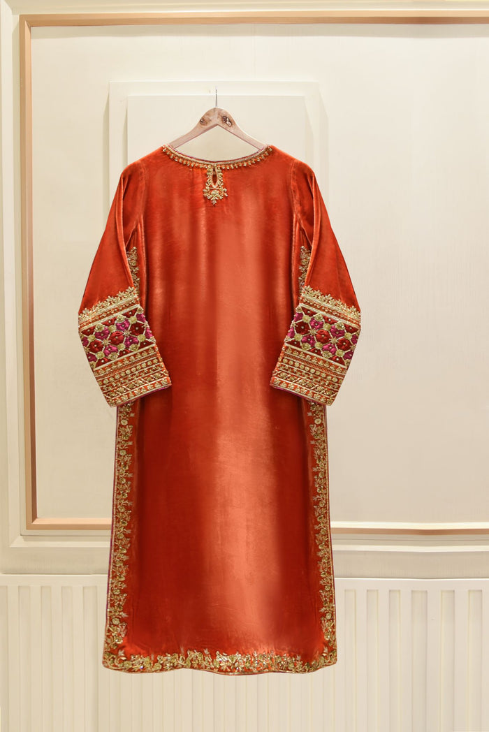Rust Chatapatti Velvet