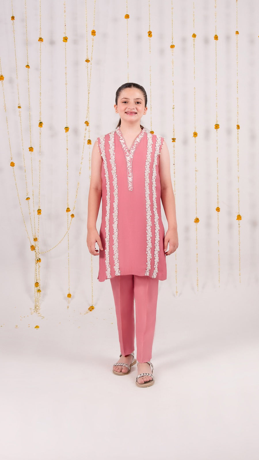 Cotton Net Festive Suit
