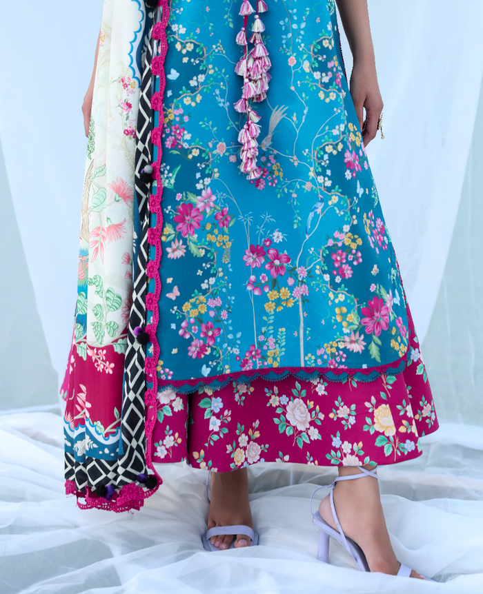 Zariyah – 3 Piece Printed Lawn