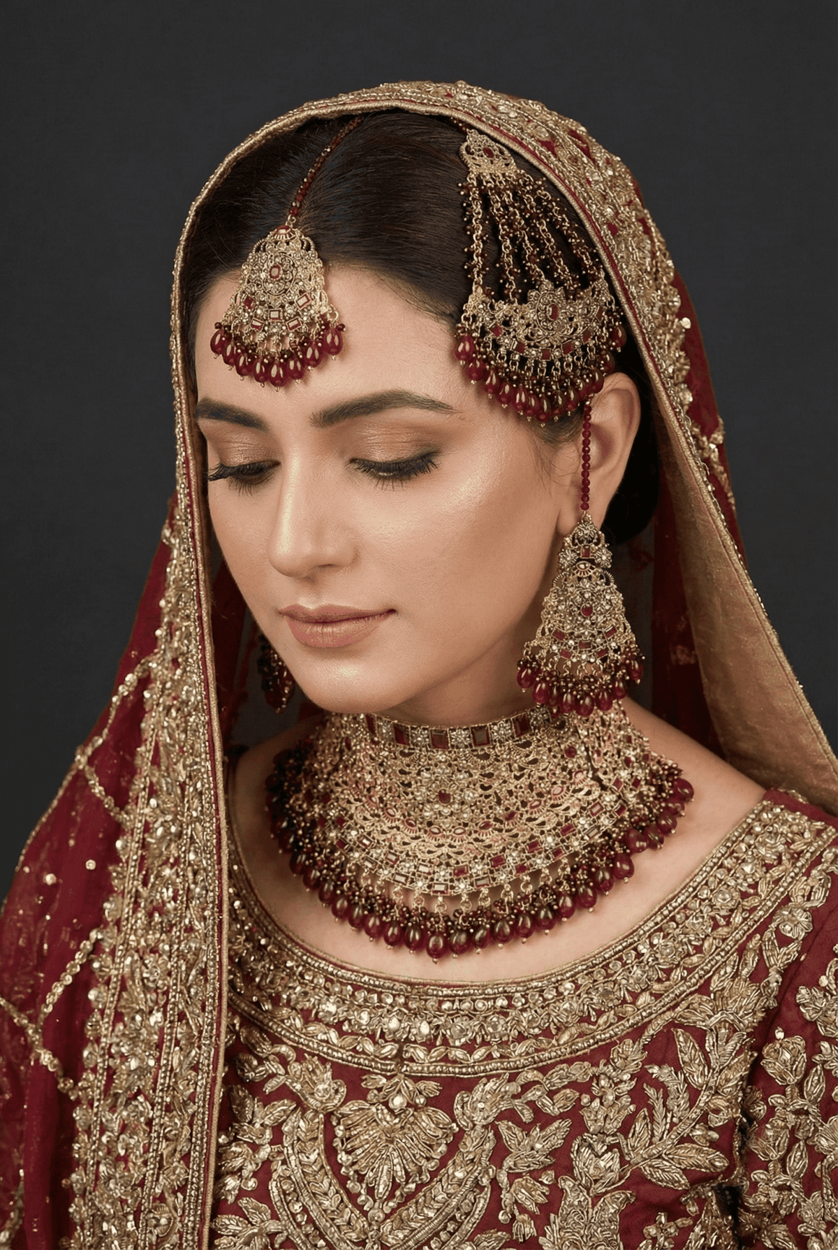 Antique Guluband Bridal Set