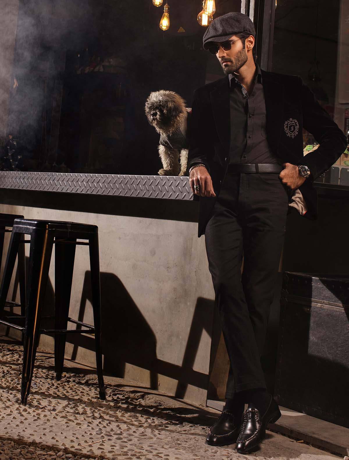 Black Velvet Classic Blazer