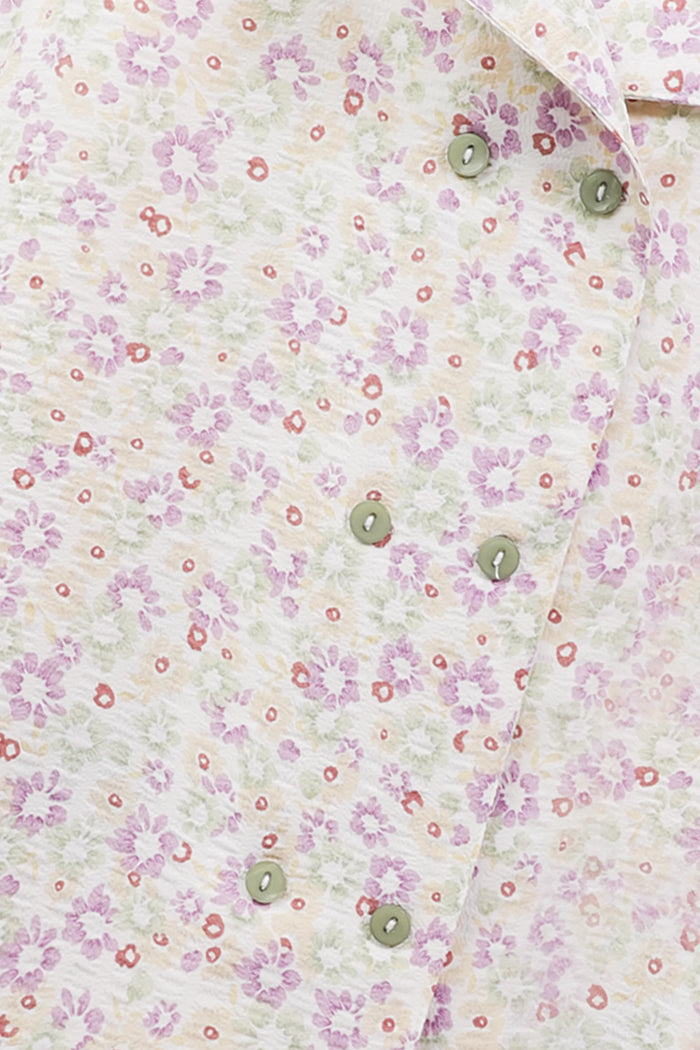 Girls Floral Breeze Cotton Co-Ord Set